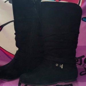 Super Cute Baby Girls Suede Like Boots Size 6m And 9m